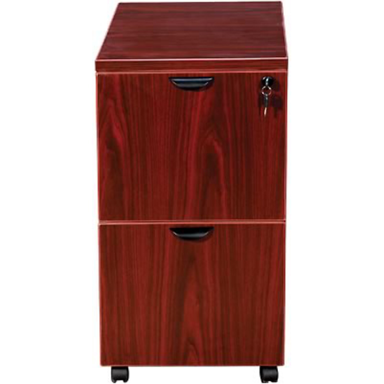 Boss® Laminate Collection in Mahogany Finish; File/File Mobile Pedestal