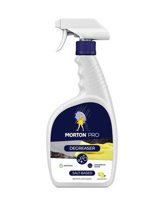 Morton Pro Nontoxic Degreaser, Lemon Scent, 32 oz. Spray Bottle, 2/Pack (LM32DG2PK)