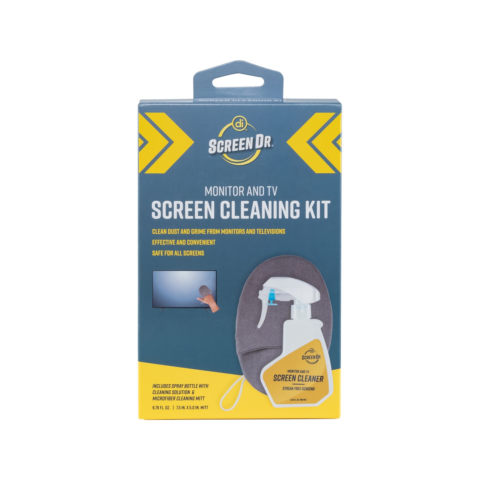 Digital Innovations Screen Dr. Monitor and TV Screen Cleaning Kit, 6.76 fl. oz. (32564)