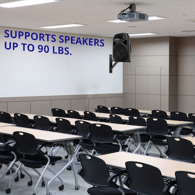 LyxPro Wall Mount Speaker Bracket, 2/Set (LYXWSB15B)