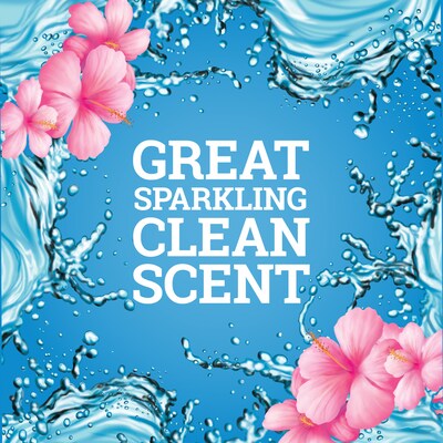 Pine-Sol Multi-Surface Cleaner/Degreaser, Sparkling Wave Scent, 80 Fl. Oz., 3/Case (60609)