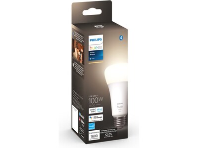 Philips Hue 100W Equivalent A21 LED Smart Bulb, Soft Warm White  (580845)