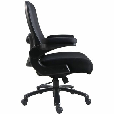 Lorell Mesh Fabric Flip-Arm Chair (LLR40220)