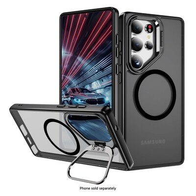 SaharaCase Venture Phone Case for Galaxy S25 Ultra, Shock Absorbing, Scorpion Black (CP00758)