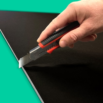 Flipside Foam Board, 20 x 30, Black, 10/Pack (20335-10)