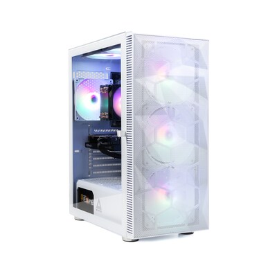 Skytech Gaming Storm Desktop Computer, AMD Ryzen 5 5600G, 16GB RAM, 1TB SSD, Intel Arc A380 6GB Grap