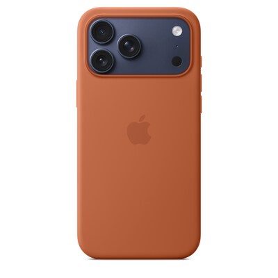 Apple Silicone MagSafe Phone Case for iPhone 17 Pro Max, Terra Cotta (MGFQ4ZM/A)