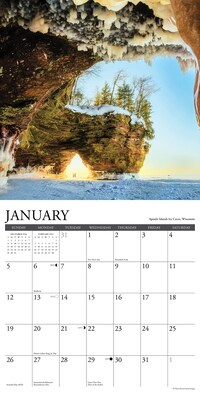 2025 Willow Creek Seasons of the Midwest 12" x 12" Monthly Wall Calendar (46272)