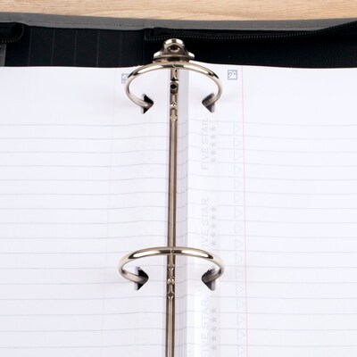 Five Star Reinforced Wide Ruled Filler Paper, 8" x 10.5", 3-Hole Punched, 80 Sheets/Pack (150002/150034)