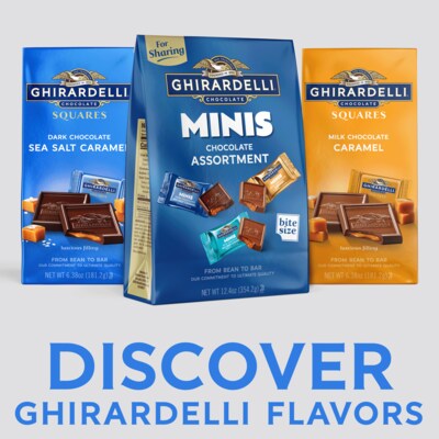 Ghirardelli Minis Assorted Chocolate Pieces, 12.4 oz. (220-02815)