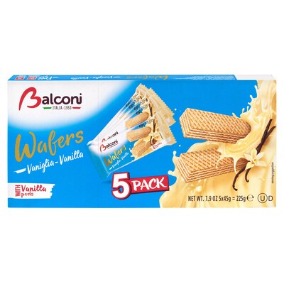 Balconi Vanilla Wafers, 100/Pack (600-04192)