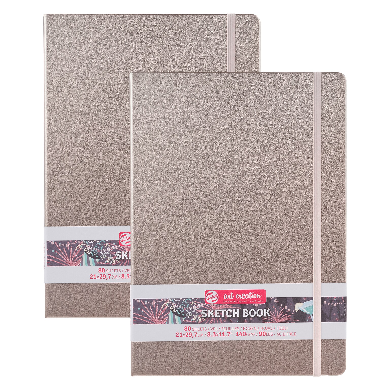 Talens Art Creation 8.3 x 11.7 Sketch Book, 80 Sheets/Book, 2/Bundle (TLN9314243M-2)