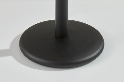 Adesso Scallop 60.75 Black Floor Lamp with Empire Shade (4146-01)