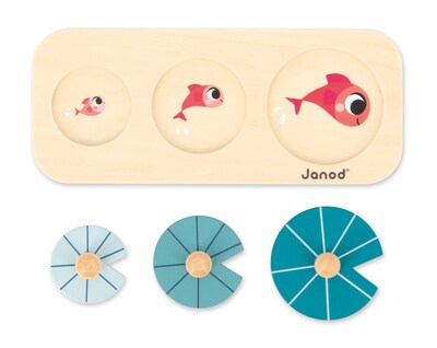 Janod Developmental Activity Box, Multicolored (J04063)