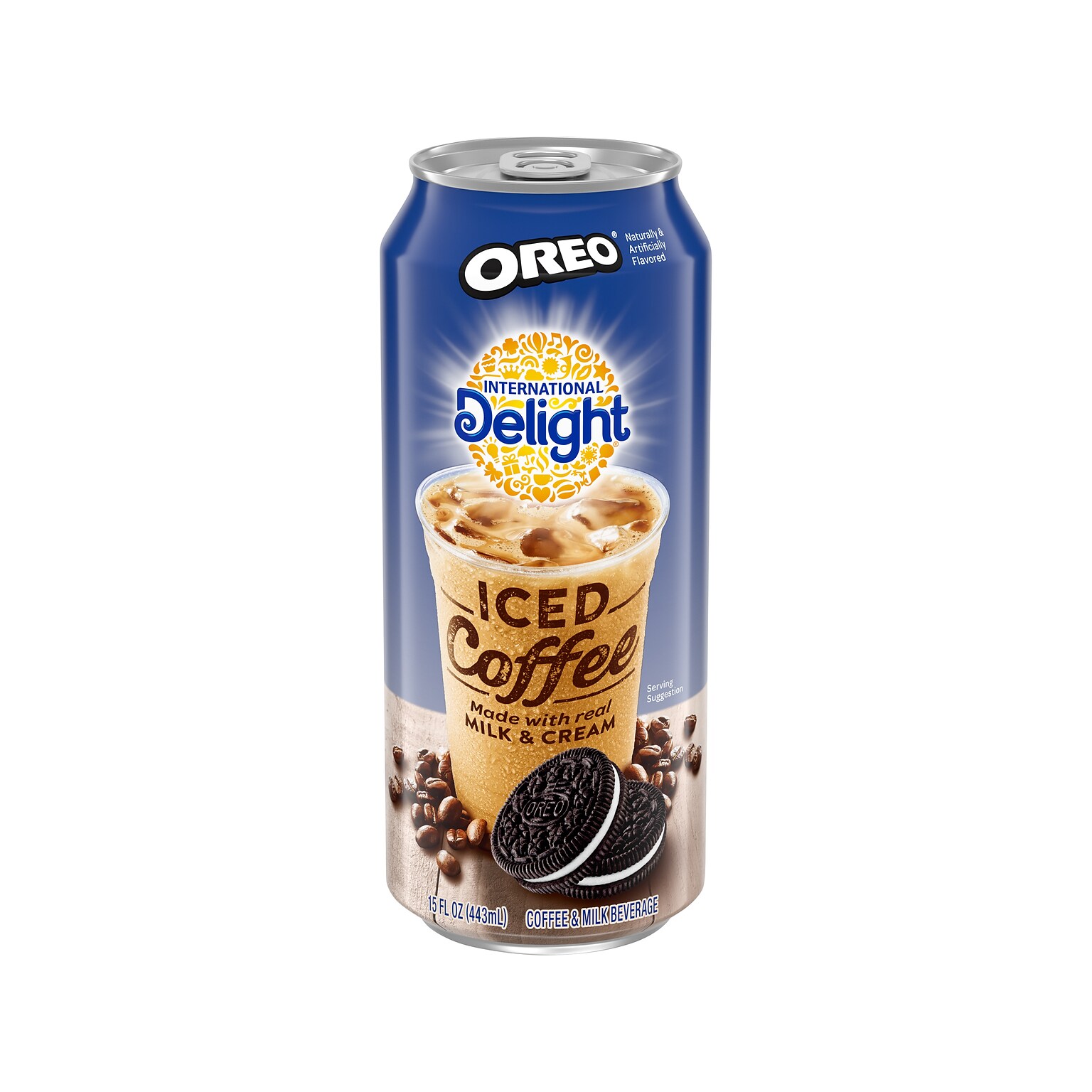 International Delight Iced OREO Coffee, 15 fl. oz., 12/Carton (745189/177175)