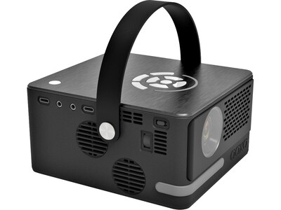 AAXA P6 Ultimate HDMI/USB/Wireless Portable DLP Pico Projector, Black/Gray (HP-P6U-01)