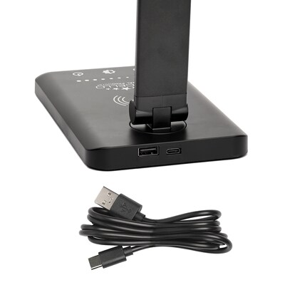 Excello Global Products LED Desk Lamp, 15.5", Black (EGP-DL-09-BLK)
