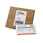 Avery Laser/Inkjet Shipping Labels with Receipts, 5-1/16" x 7-5/8", White, 1 Label/Sheet, 100 Sheet/Box (27900)