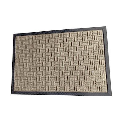 Floortex Doortex Ribmat Indoor / Outdoor Entrance Mat, 36 x 24, Brown (NREMFLLV0101)