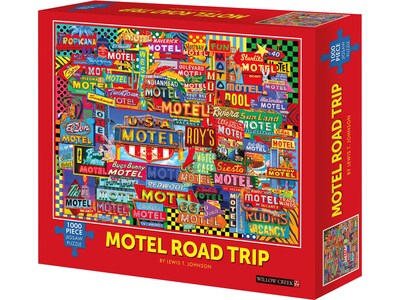 Willow Creek Motel Road Trip 1000-Piece Jigsaw Puzzle (49106)