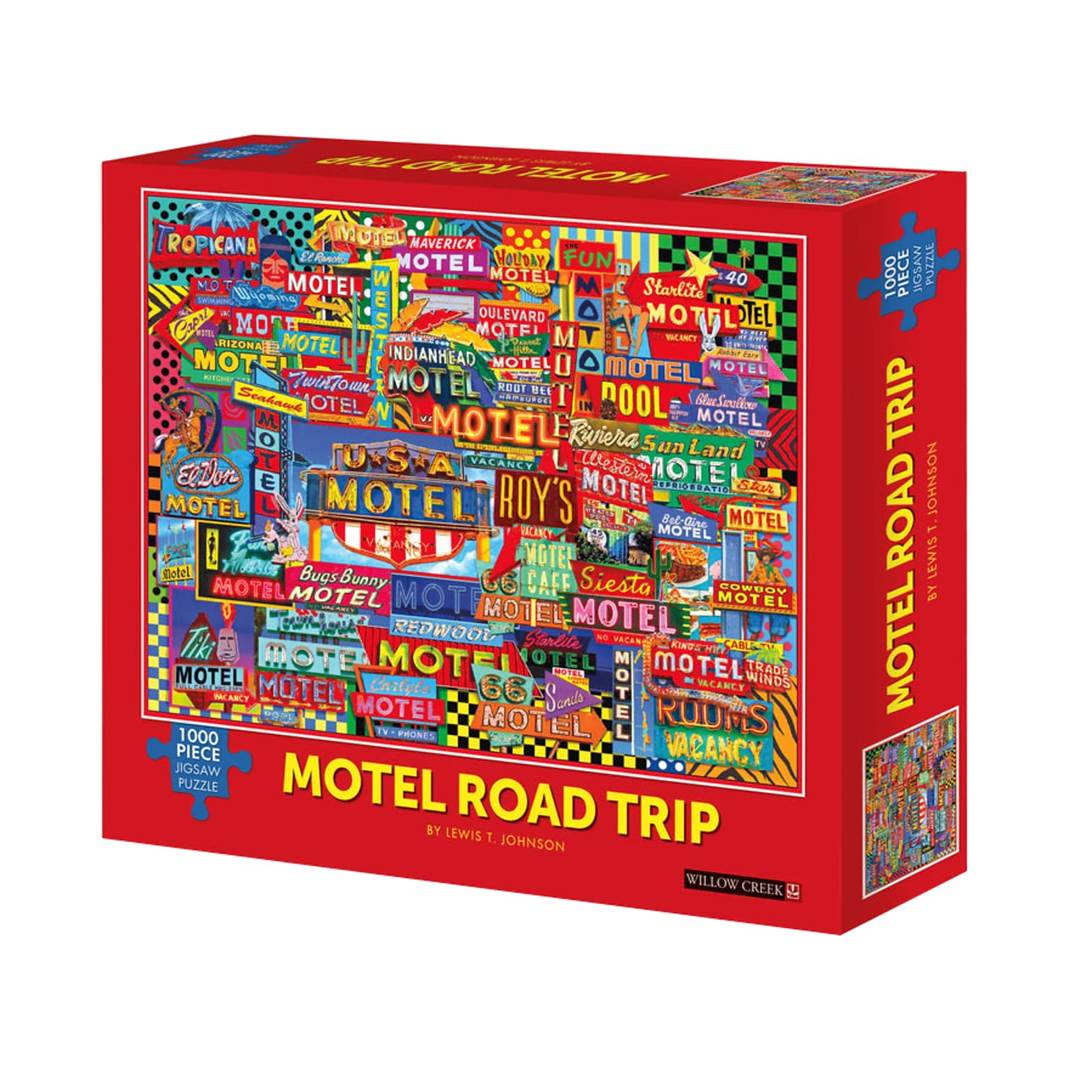 Willow Creek Motel Road Trip 1000-Piece Jigsaw Puzzle (49106)