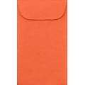 LUX #5 1/2 Coin Envelopes (3 1/8 x 5 1/2) 250/Box, Bright Orange (512CO-BO-250)