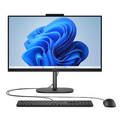 HP OmniStudio 23.8 All-in-One Desktop PC, Intel Core 3 N350, Intel Graphics, 8GB RAM, 512GB SSD, Wi