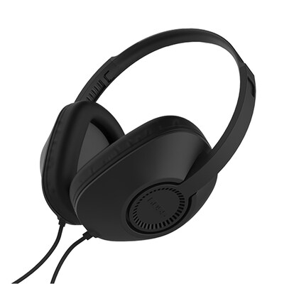 KOSS Over-Ear Headphones with Microphone and In-Line Remote, Black (UR23i)