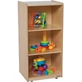 Wood Designs™ Mobile Mini Bookshelf; 3 Shelves