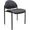 Boss® Black Fabric Stacking Chair