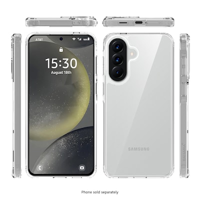 SaharaCase Venture Series Phone Case for Samsung Galaxy A57, Shock Absorbing, Clear (CP01107)