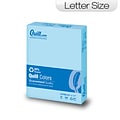 Quill Brand® 30% Recycled 8.5 x 11 Multipurpose Paper, 20 lbs., Blue, 500 sheets/Ream (720559)