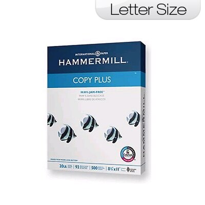 HammerMillÂ® Copy Plus 8-1/2x11 Paper