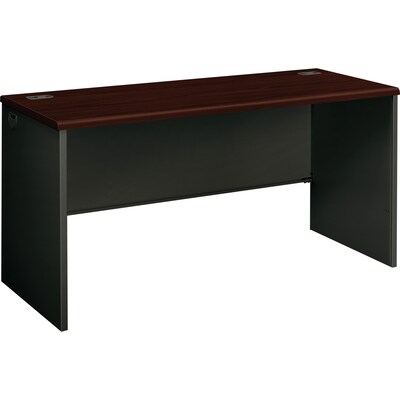 60x24 Mahogany/Charcoal Credenza Shells