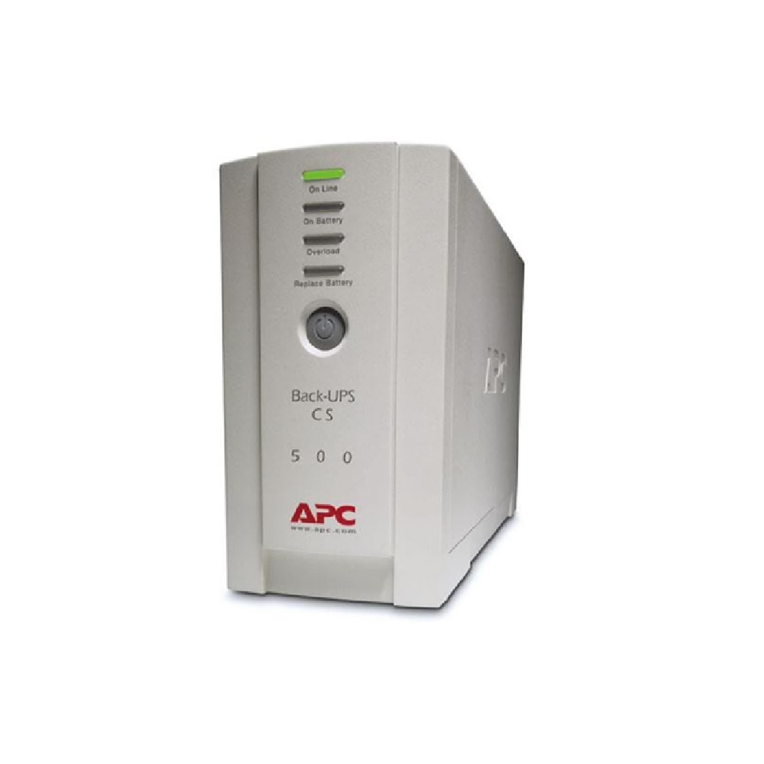 APC Back-UPS 500VA 6-Outlet Battery Backup and Surge Protector, Beige (BK500)