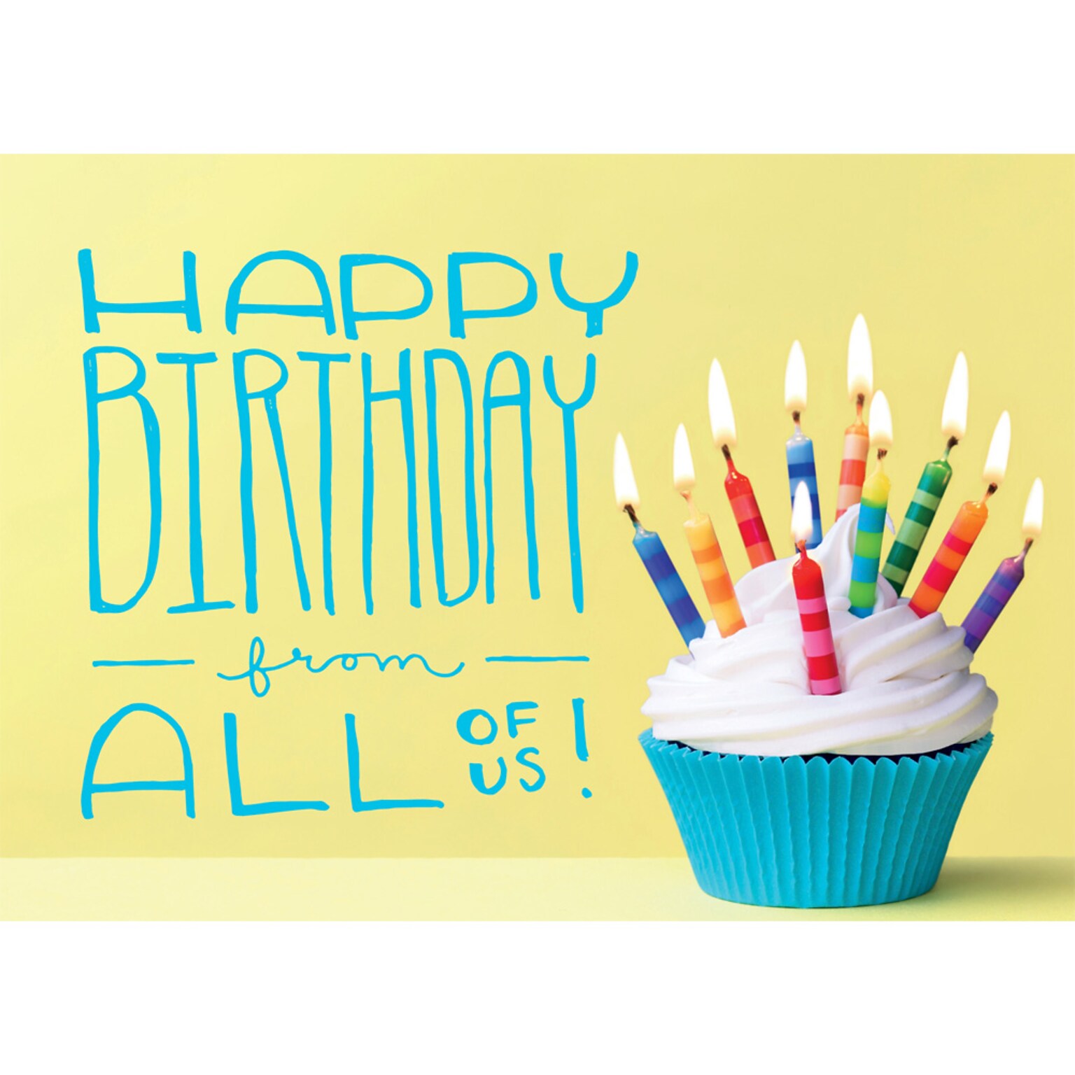 Good Times Birthday Greeting Cards; Stock Verse Included; Boxed Set of 25 Cards and Envelopes