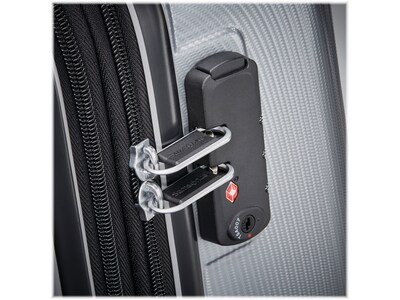 Samsonite Winfield 3 DLX Polycarbonate 3-Piece Luggage Set, Silver (120751-1776)