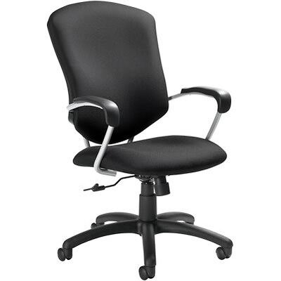 Global® Supra Executive Tilter Chair; High-Back, Black