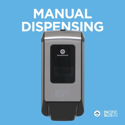 Pacific Blue Ultra Wall Mounted Hand Soap/Hand Sanitizer Dispenser, Stainless (53060)