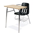 Virco® Tablet-Arm Chair Desk; Black