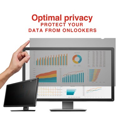 Staples Privacy Filter for Monitor, 21.5" Widescreen (16:9) (50683)