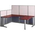 Bush® OFFICE-IN-AN-HOUR™ Furniture Collection; U-Workstation, Ready to Assemble