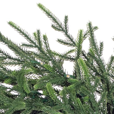 Fraser Hill Farm 36” Real Feel Pre-Lit Artificial Wreath (FFRF036W-5MGR)