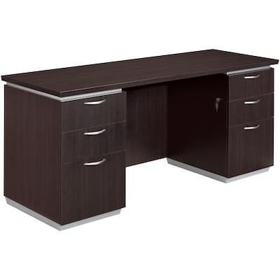 DMI® Pimlico Collection in Mocha Finish; Credenza, 66W