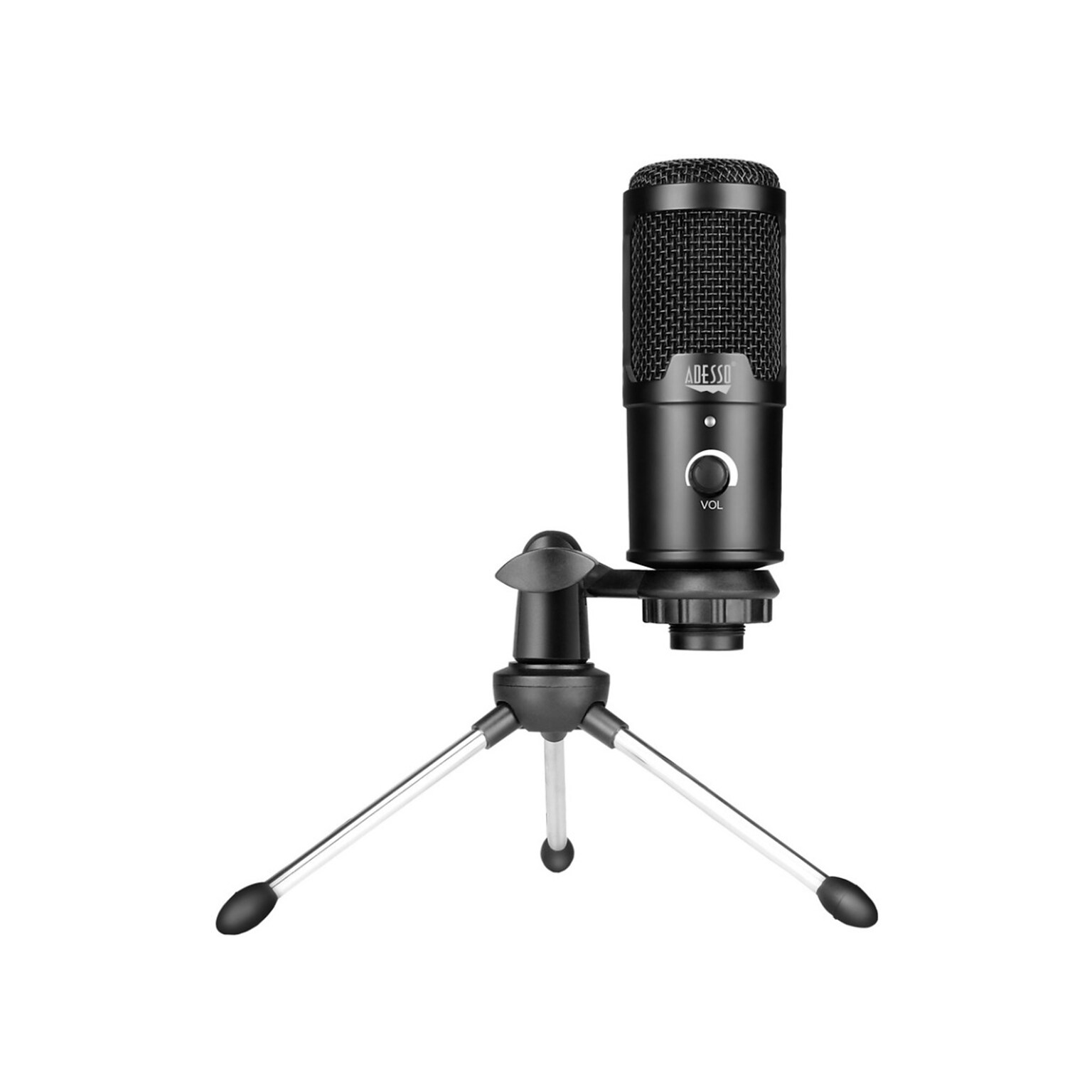 Adesso M4 Noise Canceling Condenser Microphone, Black (XTREAM M4)