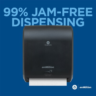 enmotion Automatic Hardwound Paper Towel Dispenser, Black (59462A)