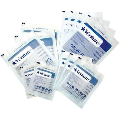 TIDI® Venture™ 8Ply Sterile 2s Gauze Pads; 4x4