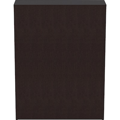 Lorell Essentials 48" 4-Shelf Bookcase with Adjustable-Shelves, Espresso Laminate (LLR18227)