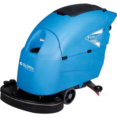 Global Industrial Auto Floor Scrubber w/ Traction Drive, 26 Cleaning Path (641265)