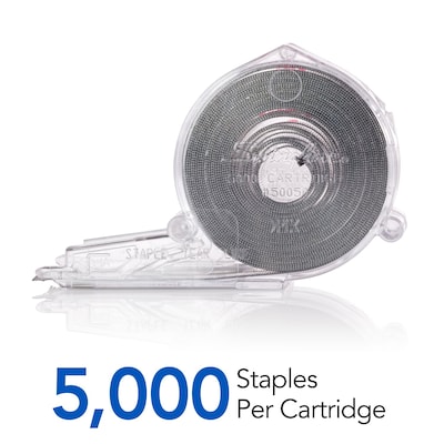 Swingline Standard Cartridge 1/4" Length Standard Cartridge Staples, 5000/Cartridge (50050)